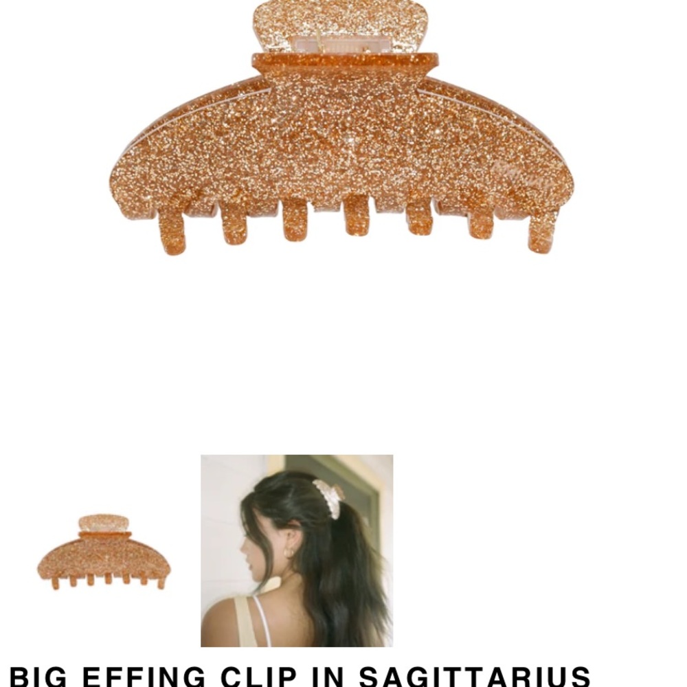Emi jay claw clip in Sagittarius